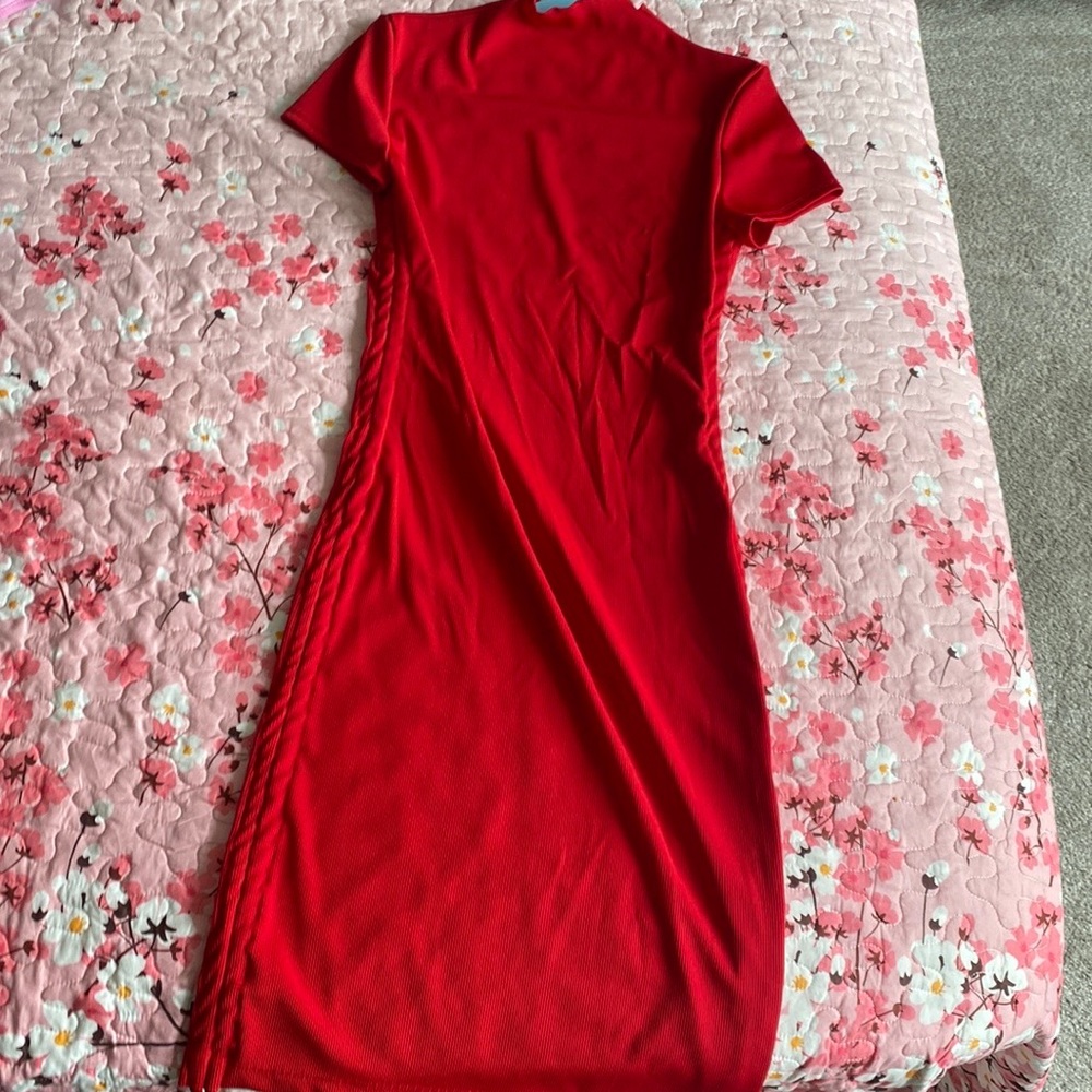 Almost Famous Bodycon Red Dress